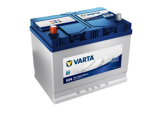E24 Varta Blue Dynamic Car Battery 12V 70Ah - 570413063 - 069 071 072, 4 Years Warranty