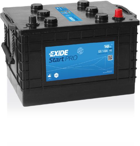 Exide EG145A W633SE Start PRO Heavy Duty Commercial Professional Battery -12V 145Ah, 2 Years Warranty