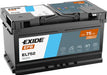 Exide EL752 110 EFB Car Battery -12V 75Ah, 3 Years Warranty