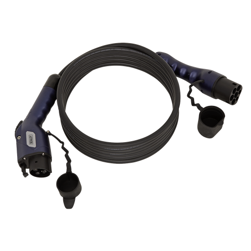 Sealey EVCC1216 EV Charging Cable Type 1 to Type 2 16A 5m - Ex-Showroom, Grade B, 6 Months Warranty
