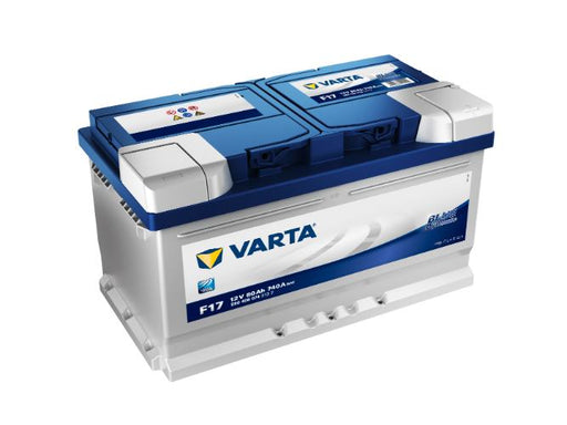F17 Varta Blue Dynamic Car Battery 12V 80Ah - 580406074 Type 110, 4 Years Warranty