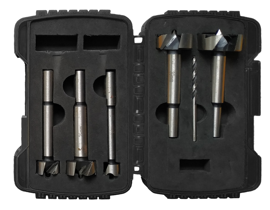 Abracs 5pc Forstner Bit Set Pack of 1, FBSET5