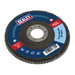 Sealey Flap Disc Zirconium, Ø115mmØ22mm Bore 40Grit, FD11540