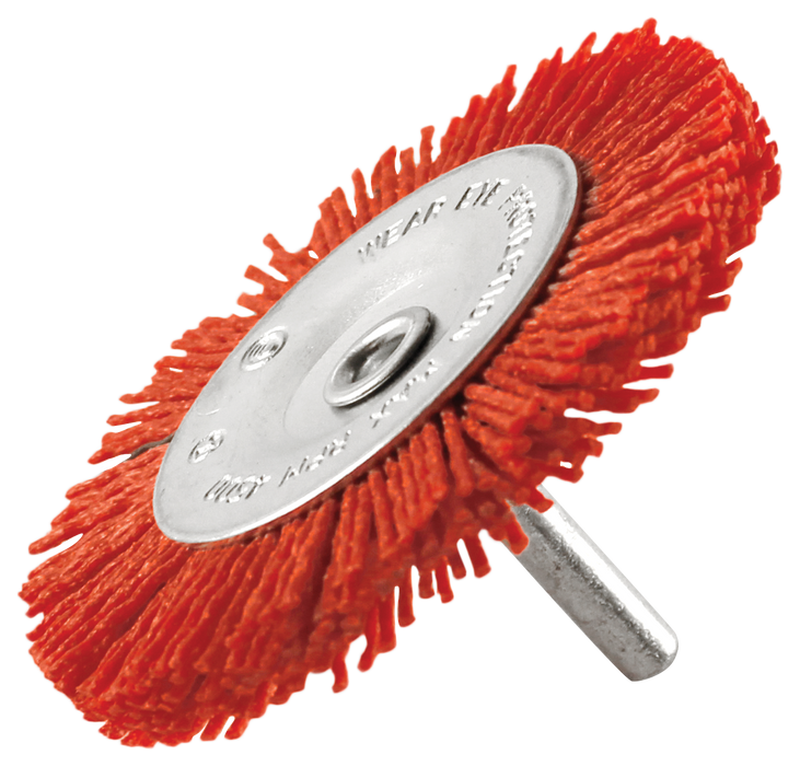 Abracs Filament Circular Brush - Red, 75mm, NYCIR75RED