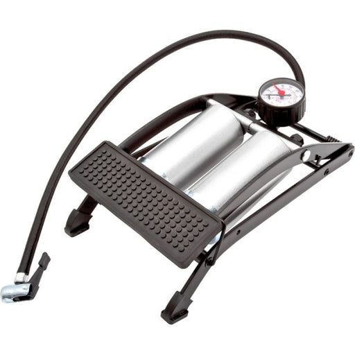 PCL FP7H02/3 Footpump Double Barrel 0-100 psi & 0-7 bar Gauge