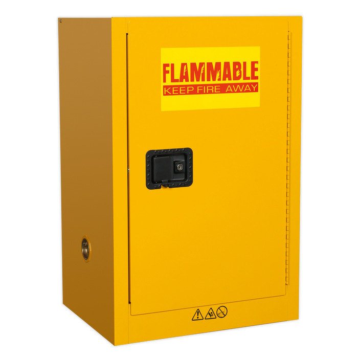 Sealey FSC07 Flammables Storage Cabinet 585 x 455 x 890mm, Refurbished, Grade C, 6 Months Warranty