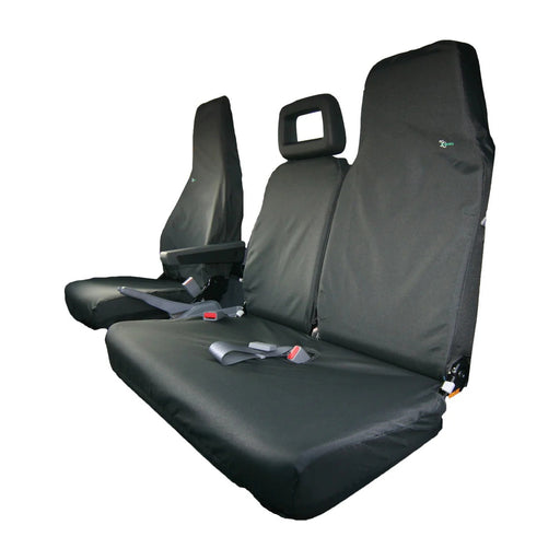 Seat Cover For Mitsubishi Fuso Canter - Front Seat, Town & Country - FUSOBLK