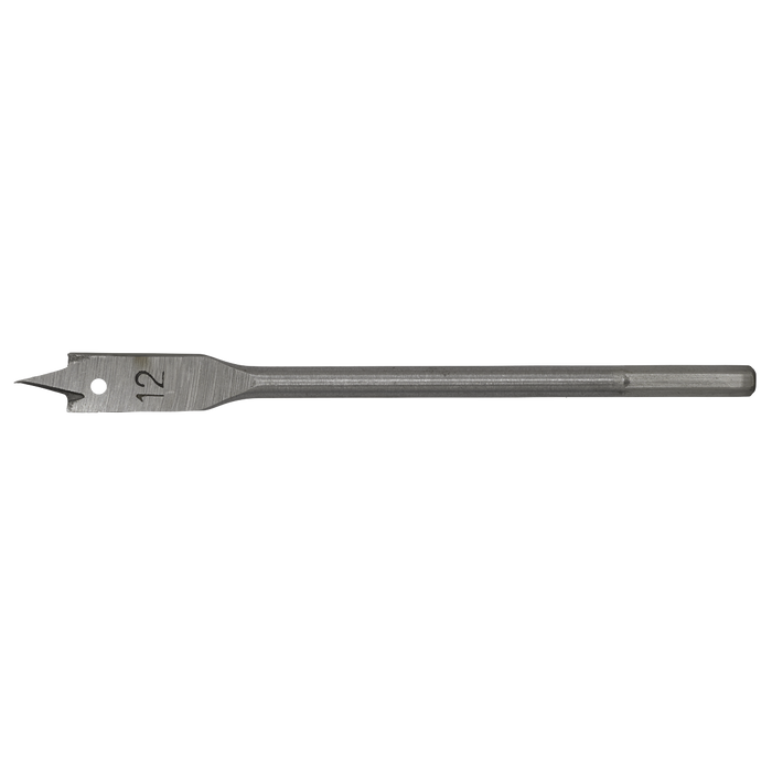 Sealey FWB12 Flat Wood Bit Ø12mm x 152mm