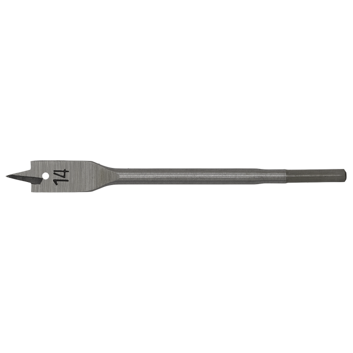 Sealey FWB14 Flat Wood Bit Ø14mm x 152mm
