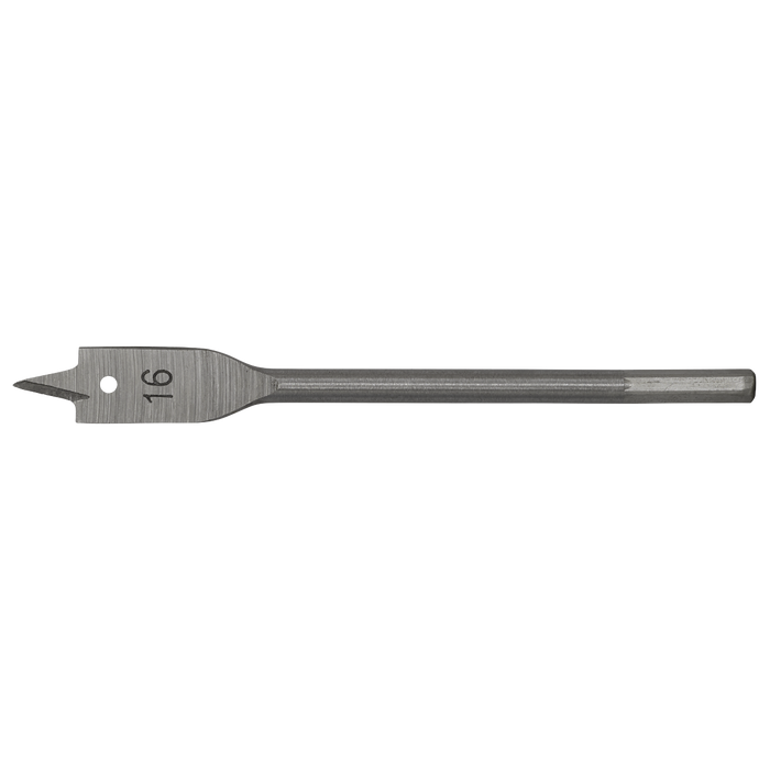 Sealey FWB16 Flat Wood Bit Ø16mm x 152mm