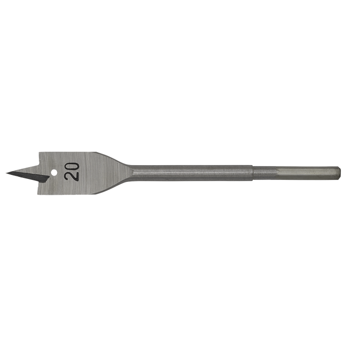 Sealey FWB20 Flat Wood Bit Ø20mm x 152mm