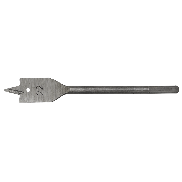 Sealey FWB22 Flat Wood Bit Ø22mm x 152mm