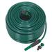 Water Hose 80m with Fittings, GH80R, Sealey