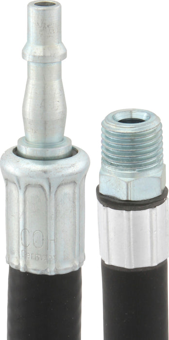 PCL HA2112 Hose Assembly 10m of 8mm i/d Hose, Standard Adaptor One End & Male Thread R 1/4 Other End