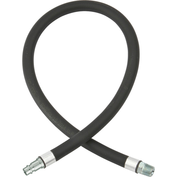 PCL HA2132 Anti Whip Hose 0.6m of 10mm i/d Hose, XF-Euro Adaptor & R 1/4 Male End Fitting