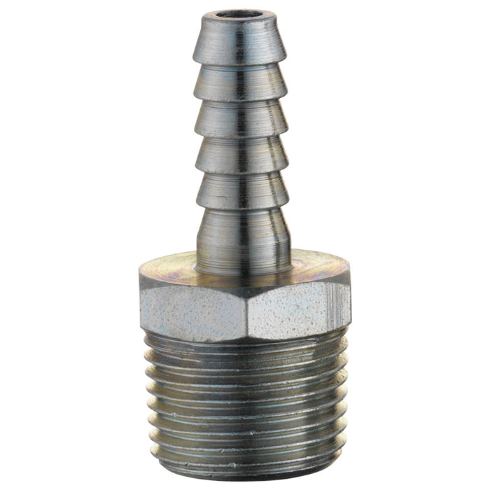 PCL HC6904 Hose Tail 6.35mm (1/4) i/d Hose to Male Thread R 3/8