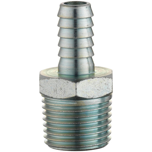 PCL HC6908 Hose Tail 9.5mm (3/8) i/d Hose to Male Thread R 1/2