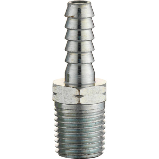 PCL HC9336 NPT Hose Tail for 6.35mm (1/4) i/d Hose to Male Thread 1/4 NPT