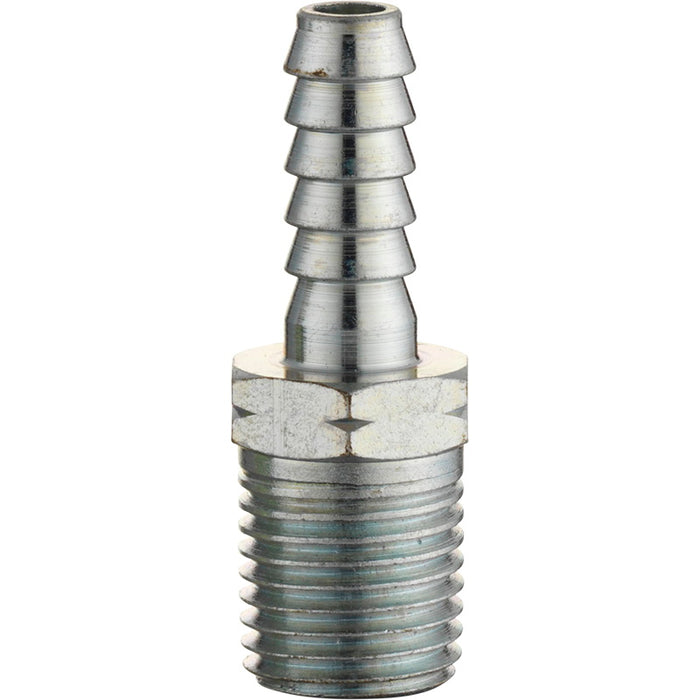 PCL HC9336 NPT Hose Tail for 6.35mm (1/4) i/d Hose to Male Thread 1/4 NPT