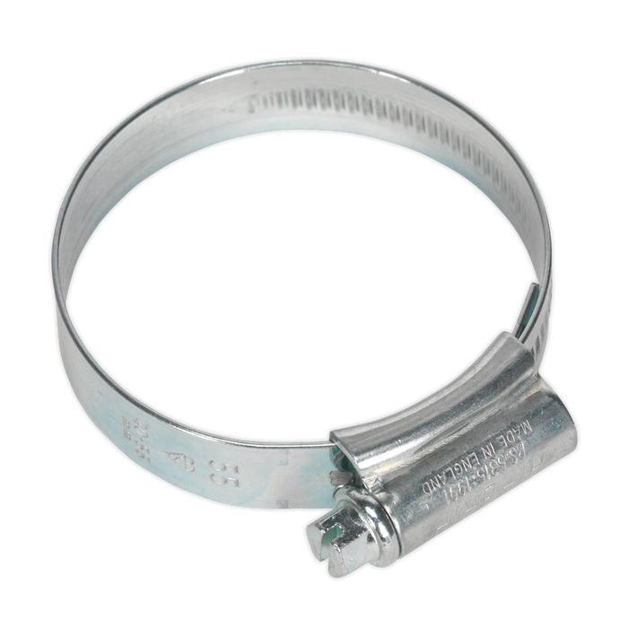 Sealey HCJ2 HI-GRIP® Hose Clip Zinc Plated Ø40-55mm Pack of 20