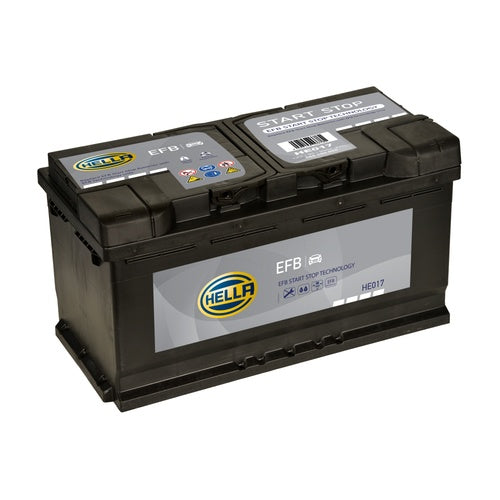 Hella HE017 Start Stop EFB Car Battery 12V 95Ah Type 017EFB - 595 190 090, 3 Years Warranty