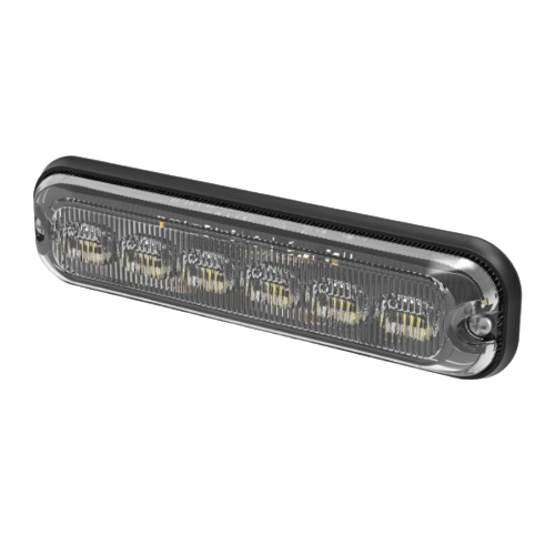 Strobe - 6 Amber Colour LEDs, 130mm Length, R65 Rated, 10-30V, LAP Electrical - HLED6AV