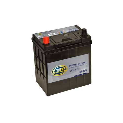 Hella HP055 Sealed Premium Car Battery 12V 40Ah Type 055, 4 Years Warranty