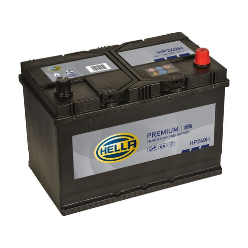 Hella HP249H Sealed Premium Car Battery 12V 91Ah Type 249H, 4 Years Warranty