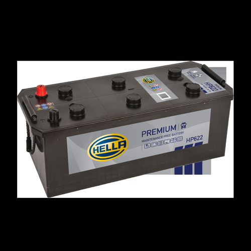 Hella HP622 Sealed Premium Commercial Vehicle Battery 12V 130Ah Type 622, 2 Years Warranty