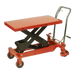 Sealey HPT1000 Hydraulic Platform Truck 1000kg Capacity, Re-Boxed, Grade A, 12 Months Warranty