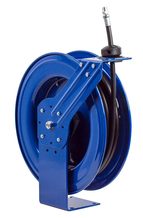 PCL HRA4L02 Steel Hose Reel, Autoretract, Air Hose, 15m of 10mm i/d Hose, 3/8" Hose Fittings