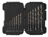 Abracs 15pc HSS-G Drill Bit Set ack of 1, HSSGKIT15