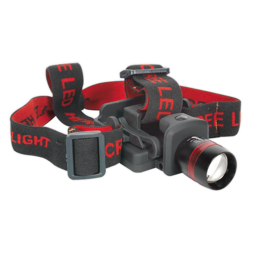 Sealey HT103LED Head & Hat Torch 3W SMD LED 3 x AAA Cell