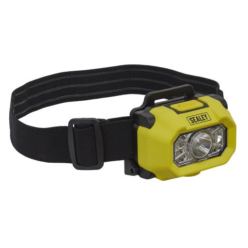 Sealey HT452IS Head Torch SMD LED Intrinsically Safe ATEX/IECEx Approved