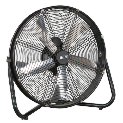 Sealey HVF20 Industrial High Velocity Floor Fan 20" 230V - Re-Boxed, Grade A, 12 Months Warranty