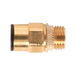 Sealey JGBC814 Brass SuperThread Straight Adaptor 8mm x 1/4"BSP Pack of 2 (John Guest Speedfit® - RM10812)