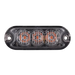 Strobe - 3 Amber Colour LEDs, 82mm Length, R65 Rated, 10-30V, LAP Electrical - KLED3A
