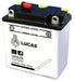 Lucas L6N63B Motorbike Battery - 6v 6Ah, 1 Year Warranty
