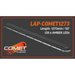 Lightbar - 128 Amber Colour LEDs, 1273mm Length, Clear Lens, 10-30V, LAP Electrical-Comet Range - LAP-COMET1273
