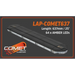 Lightbar - 64 Amber Colour LEDs, 637mm Length, Clear Lens, 10-30V, LAP Electrical-Comet Range - LAP-COMET637