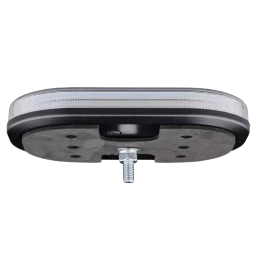 Mini Lightbar - 60 Amber Colour LEDs, Single Point Fixing, 248mm Length, Clear Lens, LAP Electrical - LAP-ICE248AC/SP