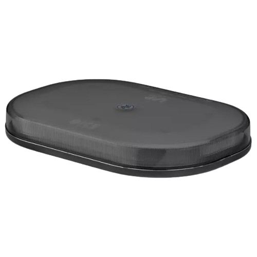 Mini Lightbar - 60 Amber Colour LEDs, Single Point Fixing, 248mm Length, Smoked Lens, LAP Electrical - LAP-ICE248AS/SP