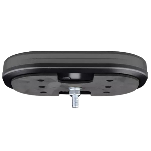 Mini Lightbar - 60 Amber Colour LEDs, Single Point Fixing, 363mm Length, Smoked Lens, LAP Electrical - LAP-ICE363AS/SP