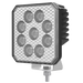 Work Light - 36 LEDs, 2638 Effective Lumen, Square Shape, 10-30V, LAP Electrical - LAP-QLUX-S36W