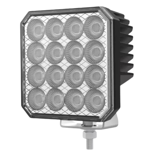 Work Light - 64 LEDs, 2638 Effective Lumen, Square Shape, 10-30V, LAP Electrical - LAP-QLUX-S64W