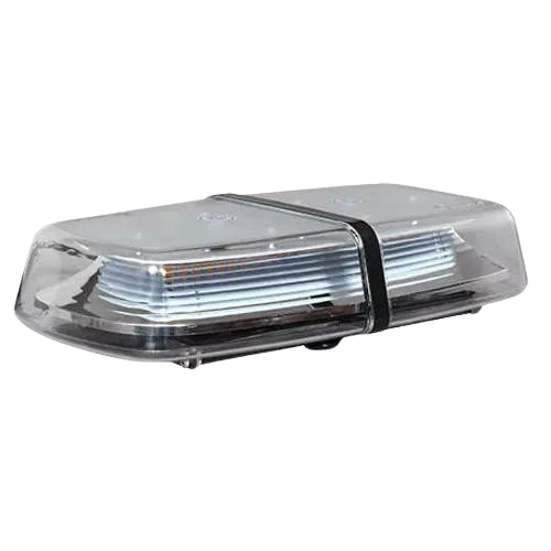Mini Lightbar - 72 Amber Colour LEDs, Magnetic Mount, 310mm Length, Clear Lens, LAP Electrical - LAP1272AC/MAG