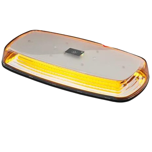 Beacon - Low Profile LED, Magnetic Mount & Rechargeable Battery Operated, 12-24V, LAP Electrical - LAP1284AC/BAT
