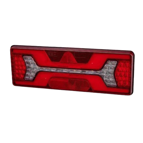 LED Combination Lamp - Multifunction Tail Light, Left Hand Side, 380mm Length, 10-30V, LAP Electrical - LAPCV115-L