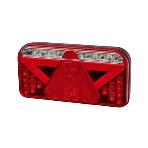 LED Combination Lamp - Multifunction Tail Light, Right Hand Side, 256mm Length, 10-30V, LAP Electrical - LAPCV119-R