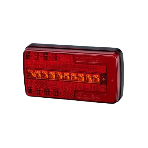 LED Combination Lamp - Multifunction Tail Light, Left & Right Hand Side, 150mm Length, 10-30V, LAP Electrical - LAPCV121